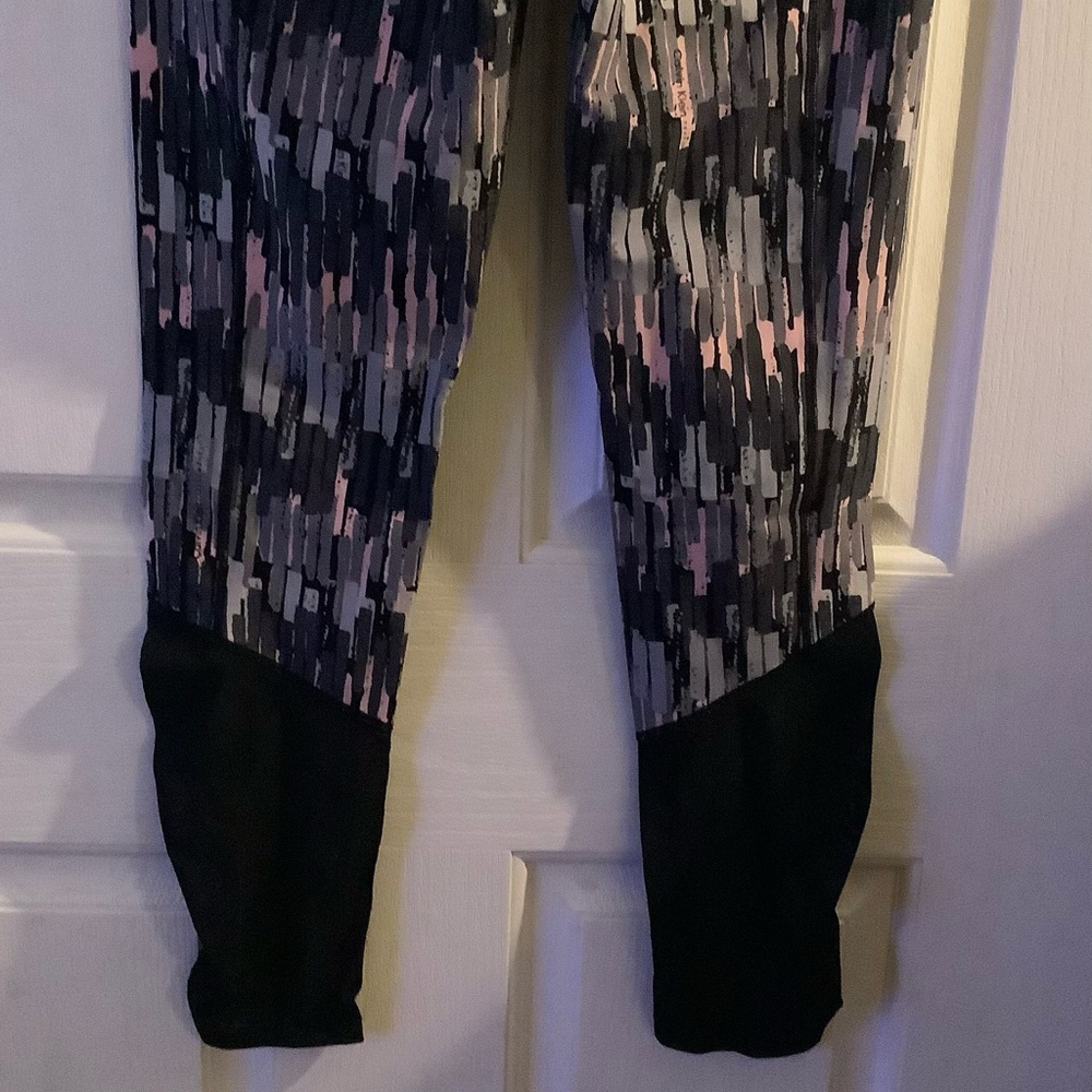 Calvin Klein Brand workout leggings, black, gray, pink colors, size M. - Picture 8 of 16